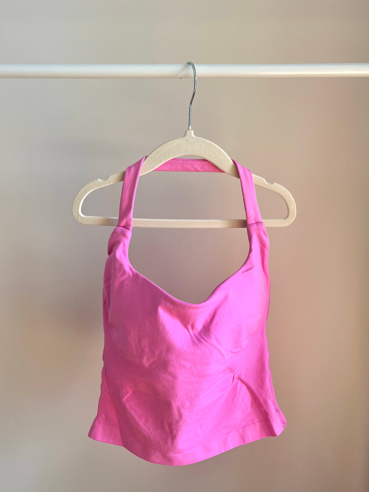 Velocity Halter Top - Blush