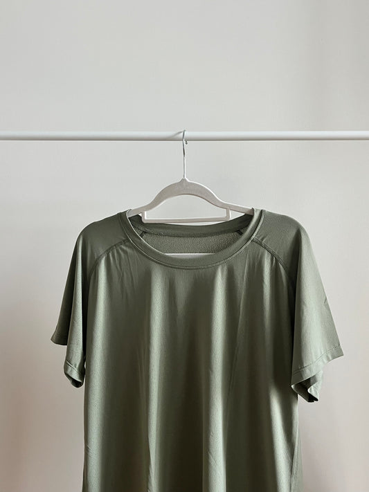 Olive Performance Tee