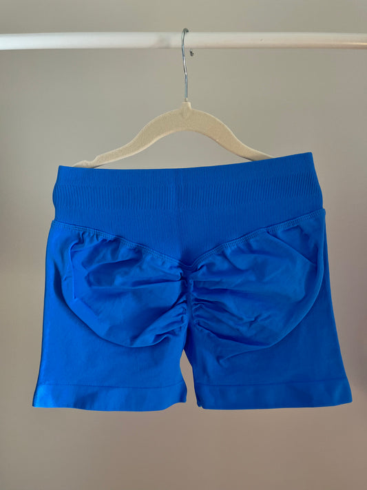 Scrunch Shorts - Royal Blue